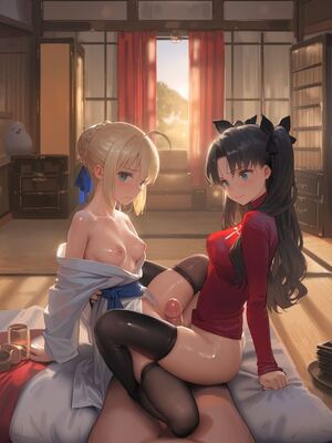 Dreiko - Saber x 凛 CG_0058