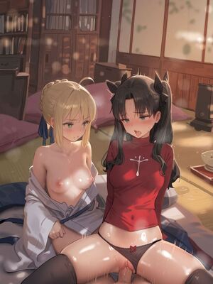 Dreiko - Saber x 凛 CG_0103