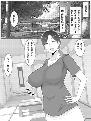 [西門家] いいなり巨乳母夏美（40）甥にエロい副業がバレて口止め交尾しています_03_giyj