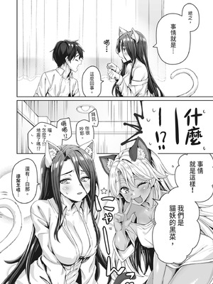 [KOYUKI屋 (Koyuki)] ギャル猫娘がうちに住み着いてなぜか毎日3P三昧になってしまう話｜辣妹貓娘住進我家不知為何每天都沉迷於3P的故事 [中国翻訳] [DL版]_28_tnfi