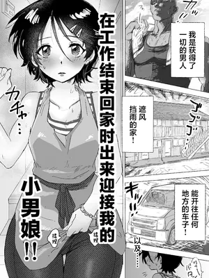 [とりあえずミルク (konpa)] 尽くしちゃう系男の娘 夫婦の強制ラブラブセックス編 [中国翻訳]_03