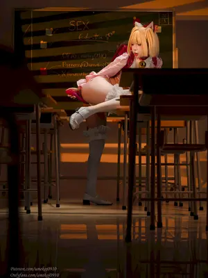 Umeko J - The Purring Classmate (OC)_10