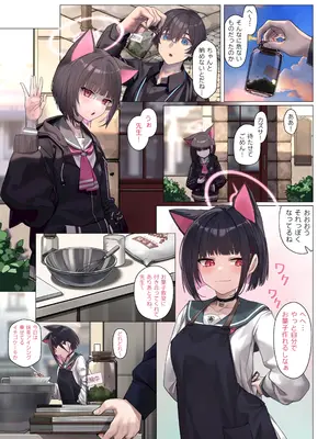 [33号部屋 (微雨)] ネコのさばきは突然にくる (ブルーアーカイブ) [DL版]_14