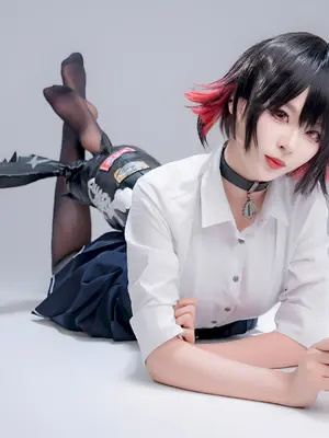 轩萧学姐 - 鲨鱼妹JK_014