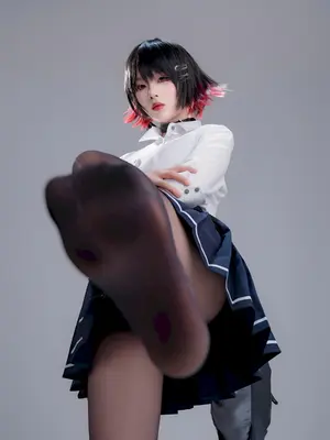 轩萧学姐 - 鲨鱼妹JK_029