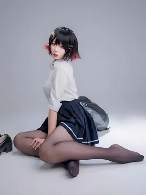 轩萧学姐 - 鲨鱼妹JK_034