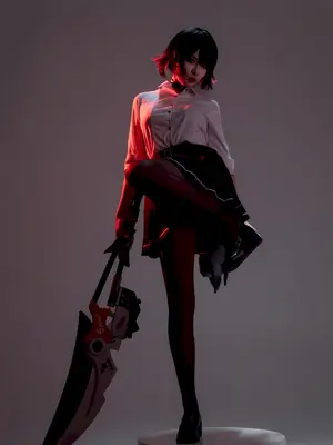 轩萧学姐 - 鲨鱼妹JK_045