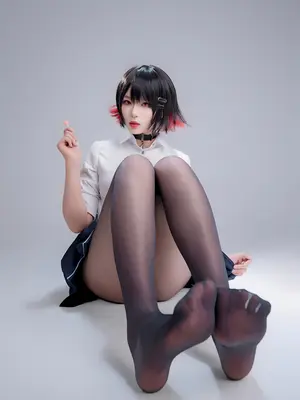 轩萧学姐 - 鲨鱼妹JK_049