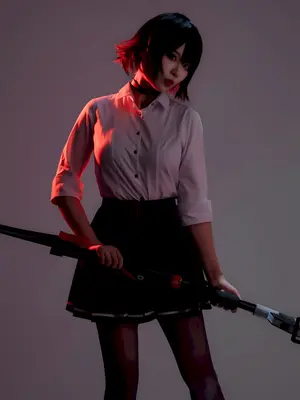 轩萧学姐 - 鲨鱼妹JK_053