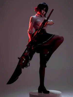 轩萧学姐 - 鲨鱼妹JK_059