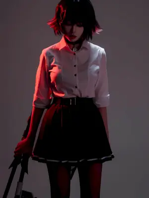 轩萧学姐 - 鲨鱼妹JK_062