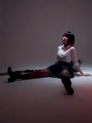 轩萧学姐 - 鲨鱼妹JK_073