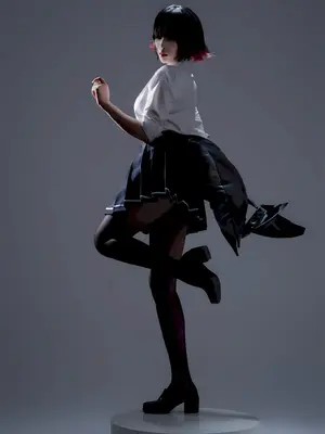 轩萧学姐 - 鲨鱼妹JK_074