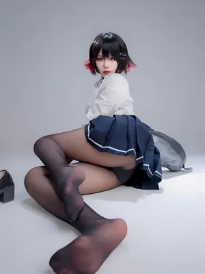 轩萧学姐 - 鲨鱼妹JK_095