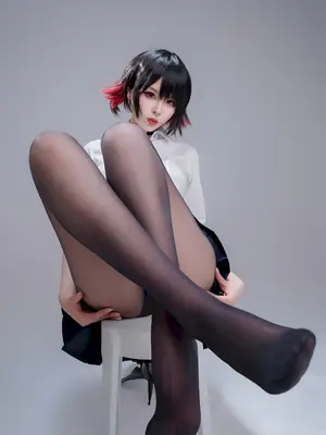 轩萧学姐 - 鲨鱼妹JK_096