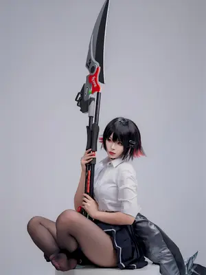 轩萧学姐 - 鲨鱼妹JK_099