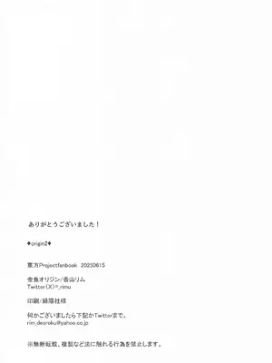 (名華祭19) [金魚オリジン (香山リム)] Origin2 (東方Project) [中国翻訳]_14