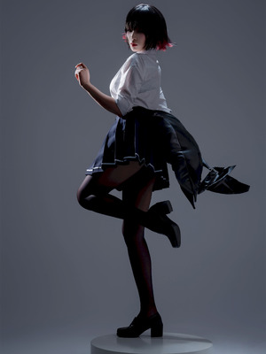 轩萧学姐 - 绝区零 艾莲·乔 JK_082