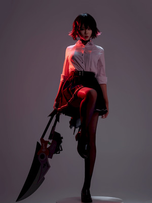 轩萧学姐 - 绝区零 艾莲·乔 JK_090