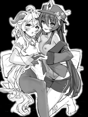 [万能つまようじ入れ (微糖)] 甘雨残業中2 (原神) [DL版]_02