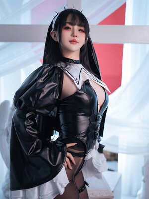 桜井宁宁 –皮衣修女_皮衣修女 (7)