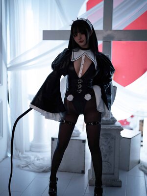 桜井宁宁 –皮衣修女_皮衣修女 (11)