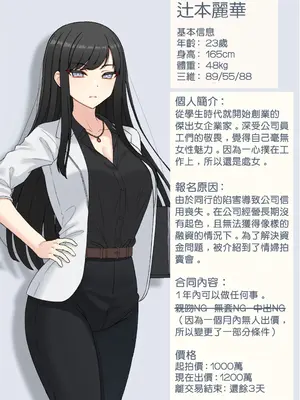 [手巻き寿司]会社のために愛人契約を結んだ女社長の話 ①~④(愛じんオークション:辻本麗華)[中国翻訳][粗碼]_02