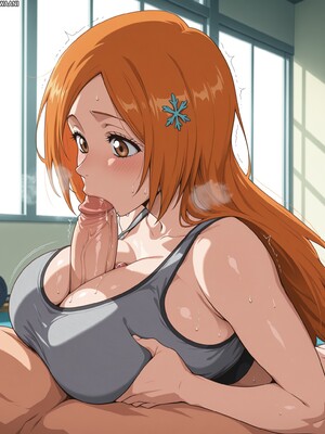 Kawaani - [Request] Inoue Orihime ︱ Bleach (EXTRAS) (Patreon) [AI Generated]_015_00075_1333945753