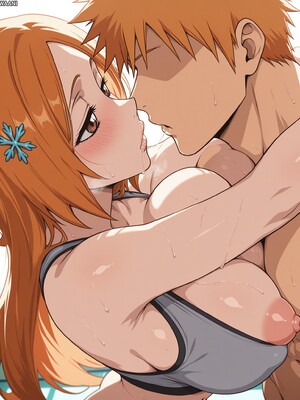 Kawaani - [Request] Inoue Orihime ︱ Bleach (EXTRAS) (Patreon) [AI Generated]_053_00141_2311396434