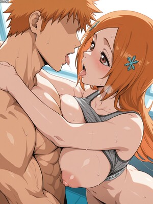 Kawaani - [Request] Inoue Orihime ︱ Bleach (EXTRAS) (Patreon) [AI Generated]_054_00142_2311396433