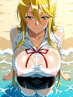 Ponchoman - Shizuka Marikawa - Highschool of the Dead ︱ (Patreon) [AI Generated]_00531_20250309040711