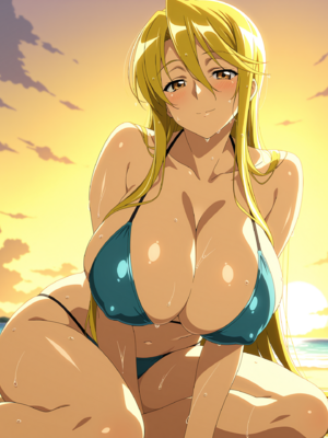 Ponchoman - Shizuka Marikawa - Highschool of the Dead ︱ (Patreon) [AI Generated]_00555_20250309043211