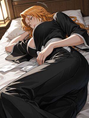 [KALA AI NSFW] - matsumoto rangiku_017_matsumoto_rangiku_bed_17