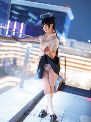 封疆疆v - 蔚蓝档案 龙华妃咲 JK_14