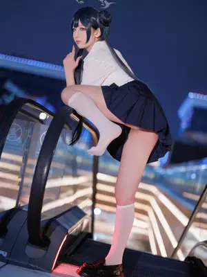 封疆疆v - 蔚蓝档案 龙华妃咲 JK_17