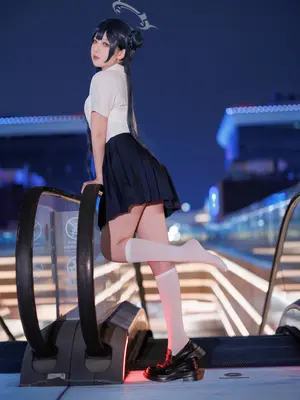 封疆疆v - 蔚蓝档案 龙华妃咲 JK_18