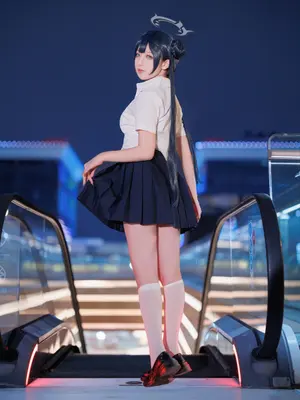 封疆疆v - 蔚蓝档案 龙华妃咲 JK_19