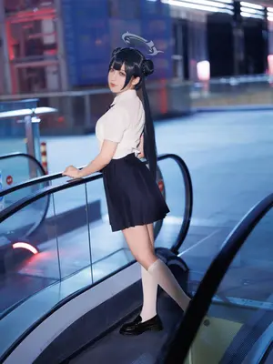 封疆疆v - 蔚蓝档案 龙华妃咲 JK_20