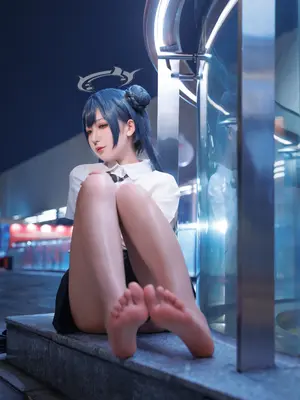 封疆疆v - 蔚蓝档案 龙华妃咲 JK_22