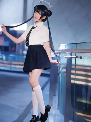 封疆疆v - 蔚蓝档案 龙华妃咲 JK_24