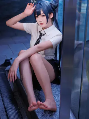 封疆疆v - 蔚蓝档案 龙华妃咲 JK_26