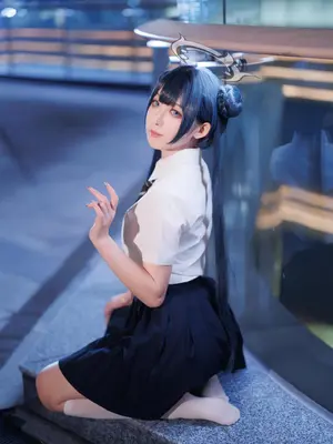 封疆疆v - 蔚蓝档案 龙华妃咲 JK_30