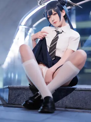 封疆疆v - 蔚蓝档案 龙华妃咲 JK_32