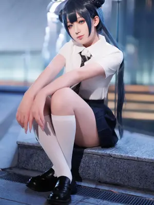 封疆疆v - 蔚蓝档案 龙华妃咲 JK_33