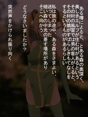 [えるえる(elel)] 噂のエルフ村 ~エルフ娘のおもてなし~_02001