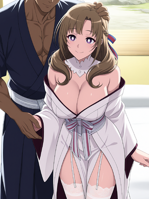 普通攻擊是全體攻擊媽媽 大好 真々子 上篇（全程白丝）72P[AI Generated]_00000004