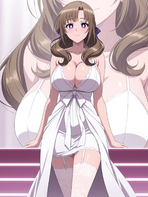 普通攻擊是全體攻擊媽媽 大好 真々子 下篇（全程白丝）85P[AI Generated]_00000043