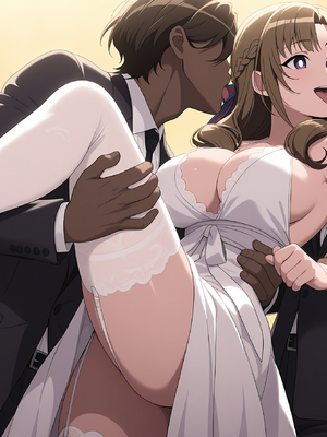 普通攻擊是全體攻擊媽媽 大好 真々子 下篇（全程白丝）85P[AI Generated]_00000049