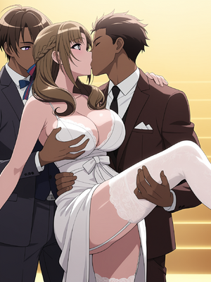 普通攻擊是全體攻擊媽媽 大好 真々子 下篇（全程白丝）85P[AI Generated]_00000052