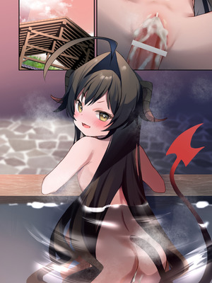 [(A)C (芳よしゆき)] カスミと温泉と足コキ (ブルーアーカイブ)｜霞与温泉与足交 [欶澜汉化组] [DL版]_25